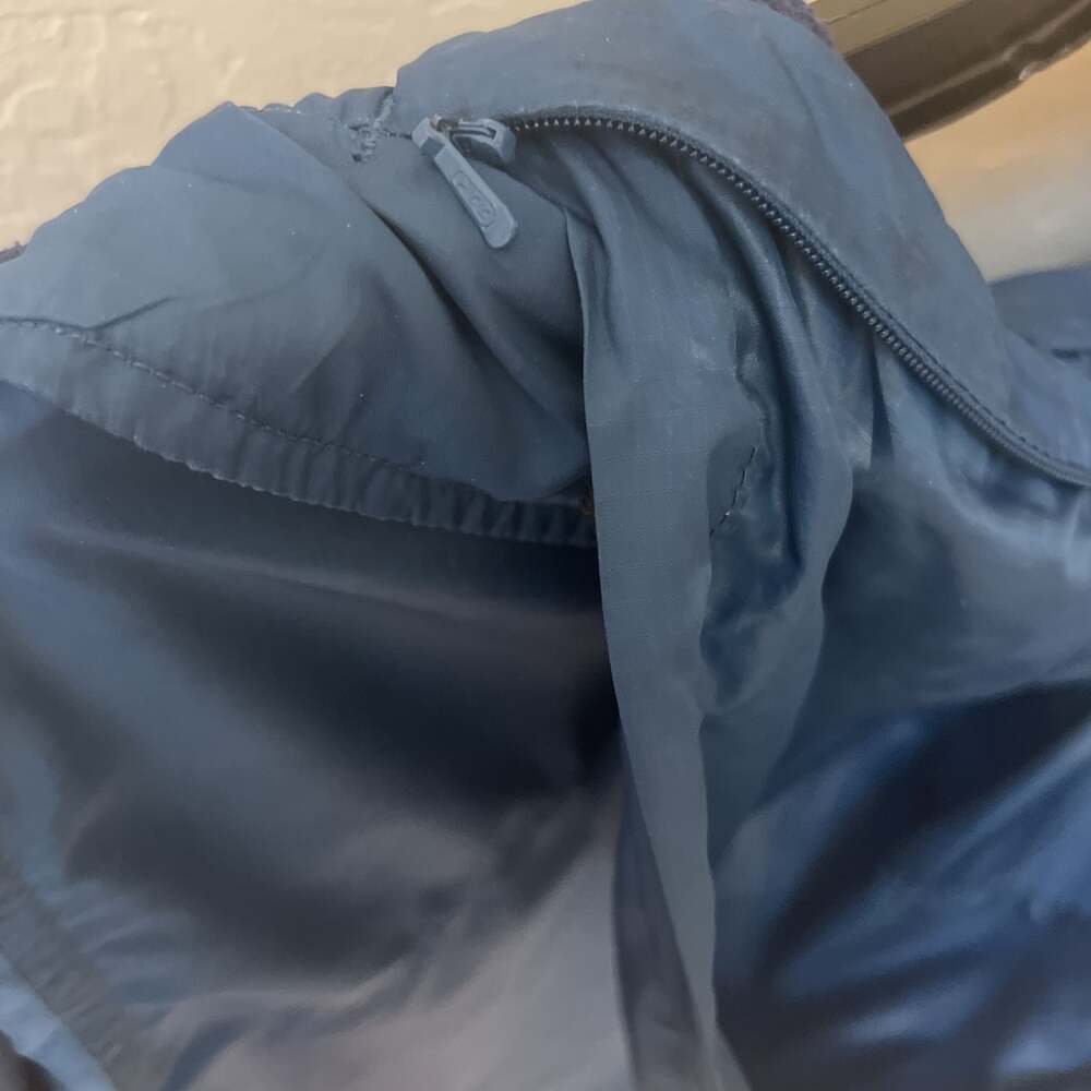 L.L.Bean Women’s Blue Fleece Lined Full Zip Jacket Medium - Picture 10 of 12